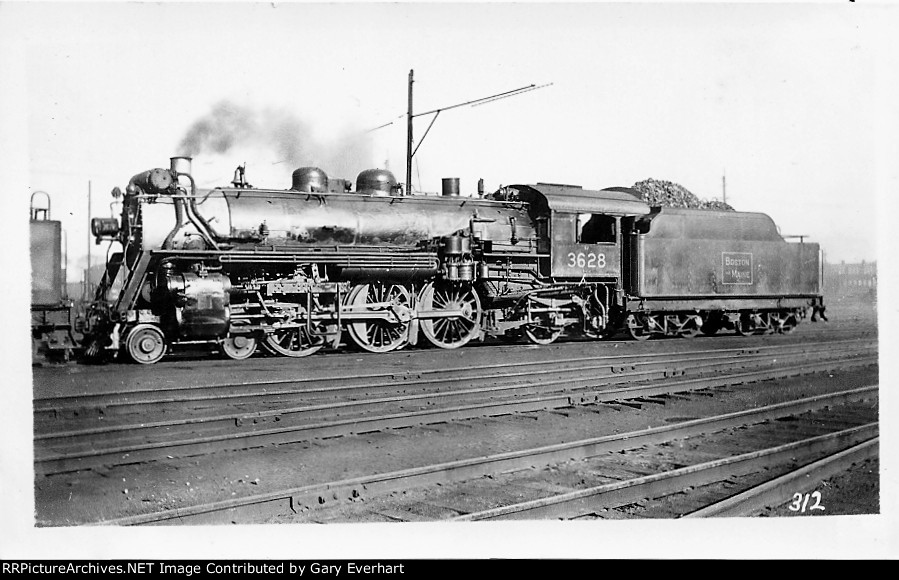 BM 4-6-2 #3628 - Boston & Maine